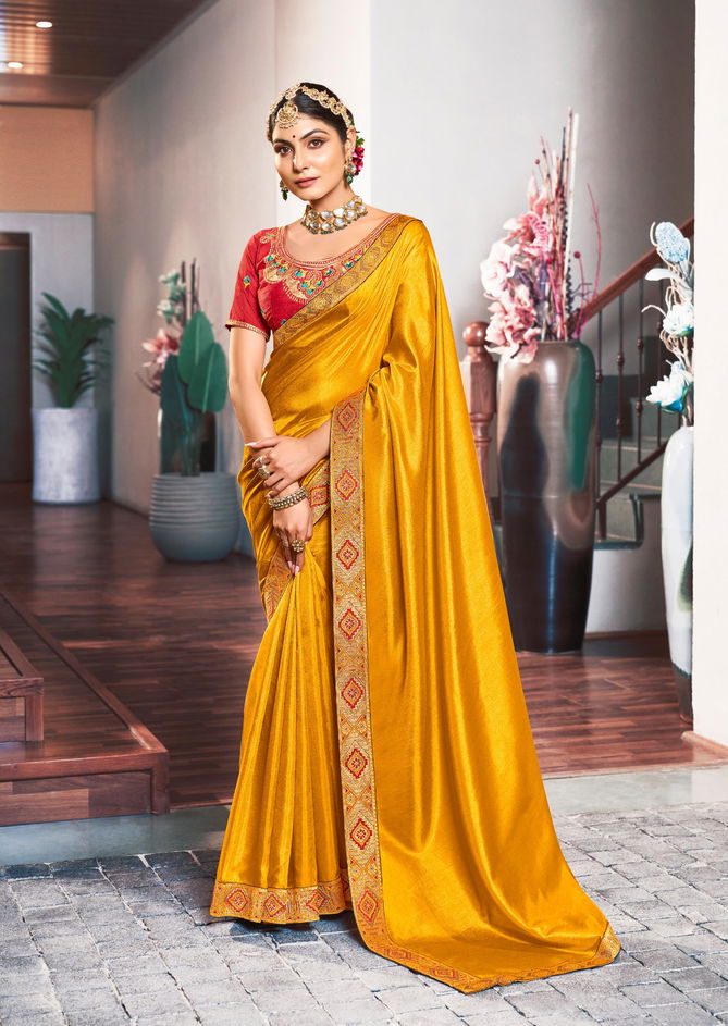 Selena Vol 4 Designer Party Wear Sarees Catalog
